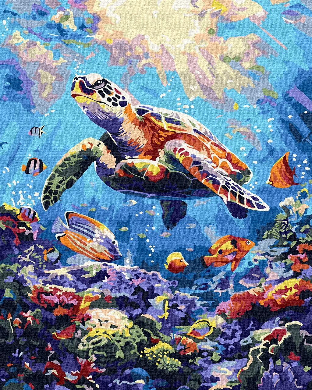 A Sea Calm Painting by Numbers Kit by Ideyka KHO6660
