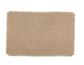 Charlo's Set of 4 Sustainable Rectangular Jute Rustic Chic Placemats 18" x 12"